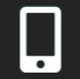 A vector mobile device icon