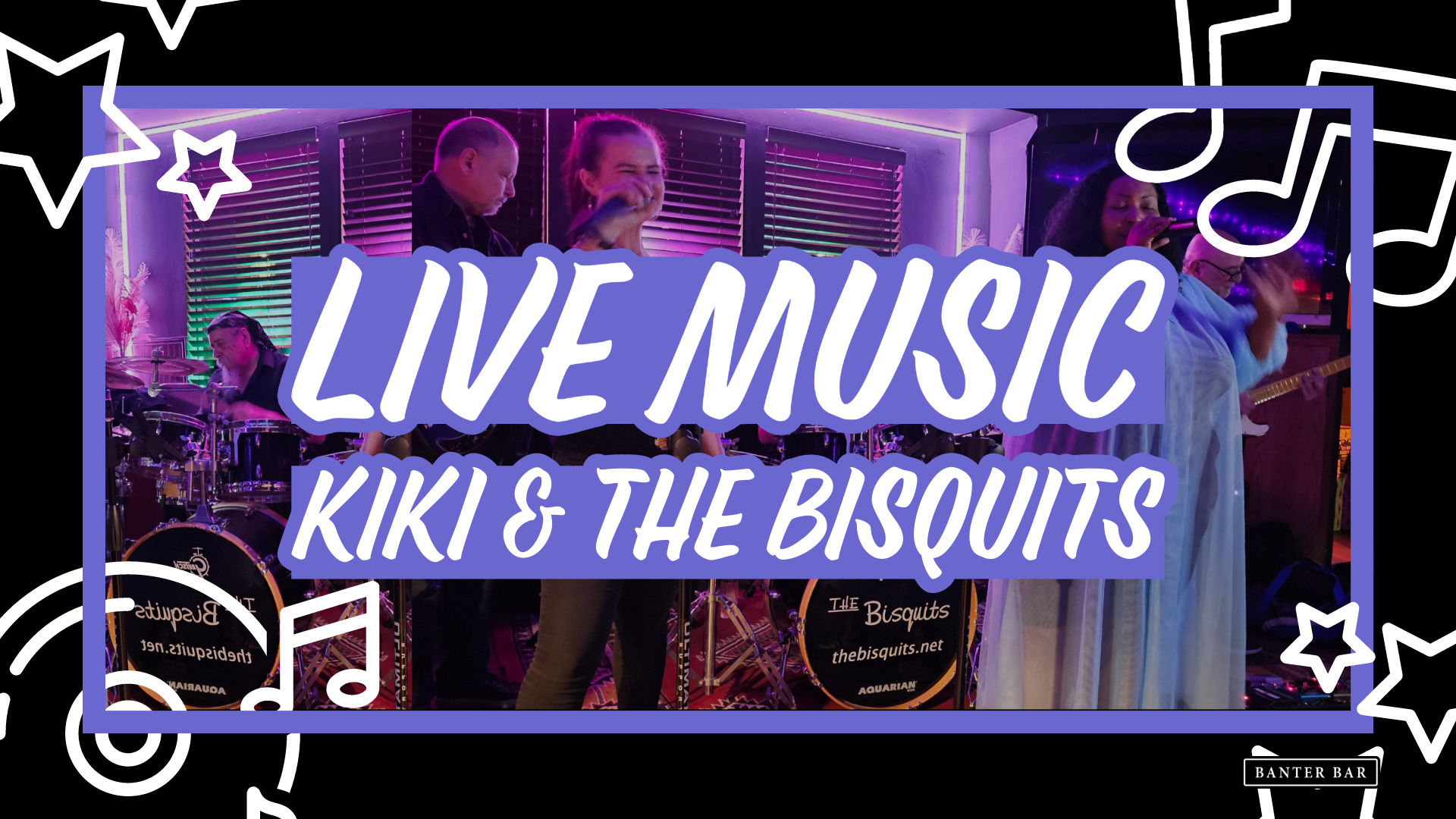 Live Music at Banter Bar West LA - Kiki and The Bisquits